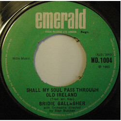Bridie Gallagher Shall My Soul Pass Through Old Ireland