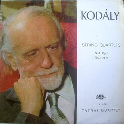 Zoltán Kodály / Tátrai Quartet String Quartets 1 & 2