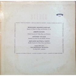 Wolfgang Amadeus Mozart / Joseph Haydn / Antonio Vivaldi / Giovanni Battista Viotti / Eugene List / The Biedermeier Orchestra / Dr. Kurt List Concerto