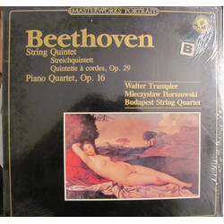 Walter Trampler / Mieczyslaw Horszowski / Budapest String Quartet Beethoven String Quintet Op. 29 - Piano Quartet, Op. 16