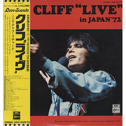 Cliff Richard Cliff "Live" In Japan '72