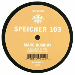 Marc Romboy Speicher 103 Vinyl LP