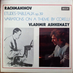 Sergei Vasilyevich Rachmaninoff / Vladimir Ashkenazy Etudes-Tableaux Op. 39 • Variations On A Theme By Corelli