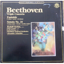 Ludwig van Beethoven / Rudolf Serkin / Jaime Laredo / Leslie Parnas / Marlboro Festival Orchestra / Alexander Schneider Triple Concerto • Fantasie G M