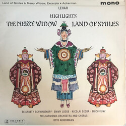 Elisabeth Schwarzkopf / Erich Kunz / Philharmonia Orchestra / Philharmonia Chorus / Otto Ackermann Land Of Smiles And Merry Widow Highlights