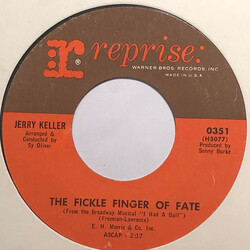 Jerry Keller The Fickle Finger Of Fate / The Glory Of Love