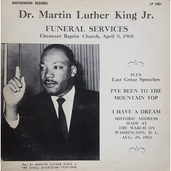 Dr. Martin Luther King, Jr. Funeral Services Ebenezer Baptist Church, April 9, 1968