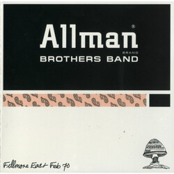 The Allman Brothers Band Fillmore East 2/70