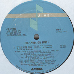 Richard Jon Smith She's The Master (Of The Game)