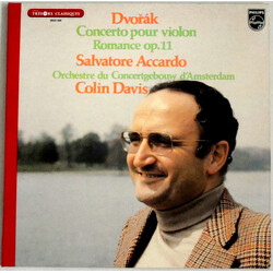 Antonín Dvořák / Salvatore Accardo / Sir Colin Davis / Concertgebouworkest Dvořák Violin Concerto Op. 53, Romance Op.. 11
