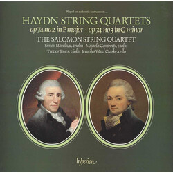 Joseph Haydn / The Salomon Quartet String Quartets Op 74 No 2 In F Major • Op 74 No 3 In G Minor