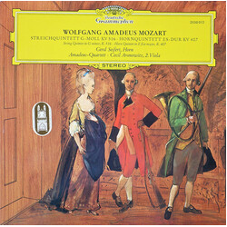 Wolfgang Amadeus Mozart / Gerd Seifert / Amadeus-Quartett / Cecil Aronowitz Streichquintett G-Moll KV 516 Hornquintett ES-Dur KV 407
