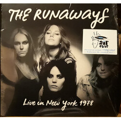 Runaways Live In New York 1978 Vinyl LP