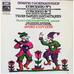 Dmitri Shostakovich / Orchestre National De France / André Cluytens Concerto No. 1 / Concerto No. 2 / Trois Danses Fantastiques