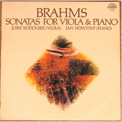 Johannes Brahms / Josef Koďousek / Jan Novotný Sonatas For Viola & Piano