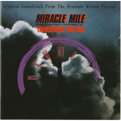 Tangerine Dream Miracle Mile (Rsd 2018) Vinyl LP