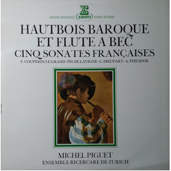 François Couperin / Michel Piguet Hautbois Baroque et Flute à Bec - Cinq Sonates Françaises