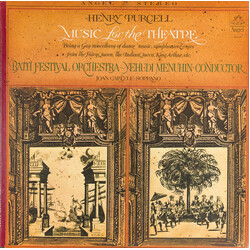 Henry Purcell / Bath Festival Orchestra / Yehudi Menuhin / Joan Carlyle Music For The Theatre