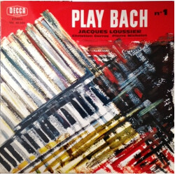 Jacques Loussier / Christian Garros / Pierre Michelot Play Bach No.1
