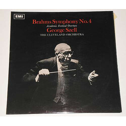 Johannes Brahms / George Szell / The Cleveland Orchestra Symphony No. 4; Academic Festival Overture