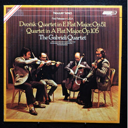 Antonín Dvořák / The Gabrieli String Quartet Quartet In E Flat Major, Op. 51 / Quartet In A Flat Major, Op. 105