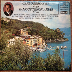Carlo Bergonzi Sings Famous Tenor Arias from Aida Il Trovatore La Boheme Tosca La Traviata La Gioconda Manon Lescaut Un Ballo in Maschera Luisa Miller