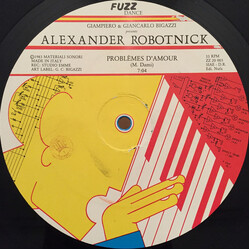 Alexander Robotnick Problèmes D'Amour