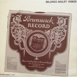 Mildred Bailey 1938/39