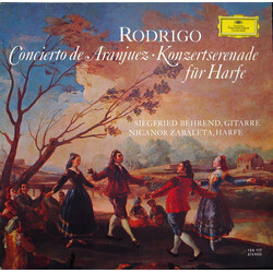 Joaquín Rodrigo / Siegfried Behrend / Nicanor Zabaleta Concierto De Aranjuez · Konzertserenade Für Harfe