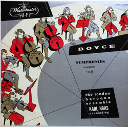 William Boyce / London Baroque Ensemble / Karl Haas Boyce Symphonies (Complete) Vol. II
