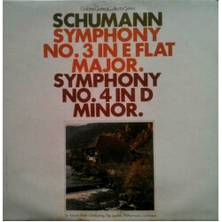 Robert Schumann / Sir Adrian Boult / The London Philharmonic Orchestra Schumann - Symphony No.3 In E Flat Major - Symphony No.4 In D Minor