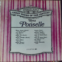 Rosa Ponselle Great Voices Of The Century