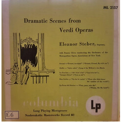Giuseppe Verdi / Eleanor Steber / The Metropolitan Opera House Orchestra / Fausto Cleva Dramatic Scenes From Verdi Operas