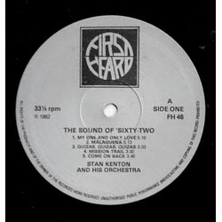 Stan Kenton And His Orchestra The Sound Of 'Sixty-Two