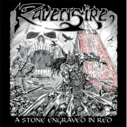 Ravensire A Stone Engraved In Red