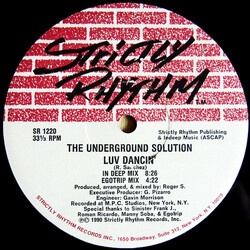 Underground Solution Luv Dancin'