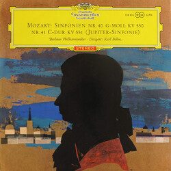 Wolfgang Amadeus Mozart / Berliner Philharmoniker / Karl Böhm Sinfonien Nr. 40 G-Moll KV 550 / Nr. 41 C-Dur KV 551 (Jupiter-Sinfonie)