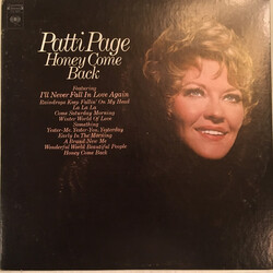 Patti Page Honey Come Back