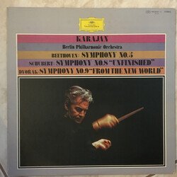 Franz Schubert / Ludwig van Beethoven / Antonín Dvořák / Berliner Philharmoniker / Herbert von Karajan Beethoven Symphony No. 5, Schubert: Symphony No