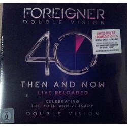 Foreigner Double Vision: Then And Now Live.Reloaded Vinyl 2 LP
