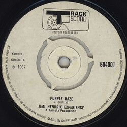 Jimi Hendrix Purple Haze B/W 51St Anniversary (Purple Vinyl) Vinyl 7In