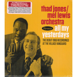 Thad; Mel Lewis Orchestra Thad Jones All My Yesterdays (3 LP) Vinyl LP