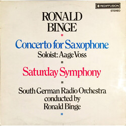 Ronald Binge / Aage Voss / Südfunk-Sinfonieorchester Concerto For Saxophone; Saturday Symphony