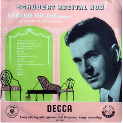 Franz Schubert / Gérard Souzay / Dalton Baldwin Schubert Recital No.2