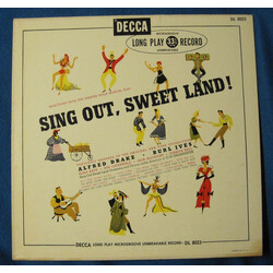 Alfred Drake / Burl Ives / Alma Kaye / Bibi Osterwald / Jack McCauley / Juanita Hall Sing Out, Sweet Land!