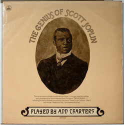 Scott Joplin / Ann Charters The Genius Of Scott Joplin