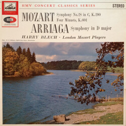 Wolfgang Amadeus Mozart / Juan Crisóstomo de Arriaga / Harry Blech / London Mozart Players Mozart Symphony No.28 In C,K.200, Four Minuets, K.601 Arria