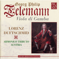 Armonico Tributo Austria; Lore Telemann Viola Di Gamba CD