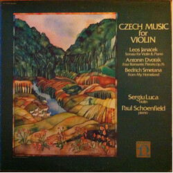 Sergiu Luca / Paul Schoenfield Czech Music For Violin