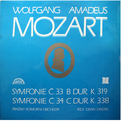 Wolfgang Amadeus Mozart / Prague Chamber Orchestra / Dean Dixon (2) Symphony No. 33 In B Flat Major / Symphony No. 34 In C Major